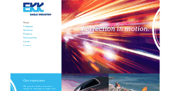 Desktop Screenshot of ekk-europe.com